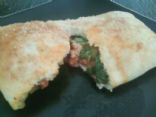 Turkey-Spinach Calzone