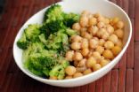 Chickpea and Broccoli Quinoa Bowl with a Peanut-Miso Sauce