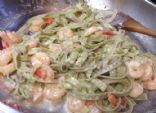 Low Carb Shrimp Fettuccine