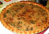 Spinach Walnut Bean Tart