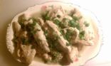 Chicken with Green Onion Sauce