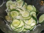 Cucumber & Onion Salad