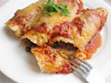 Beef and Bean Enchiladas