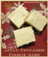 Apple Cinnamon Sugar Cookie Bars