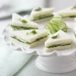 Cucumber Sandwich with European Style Butter