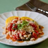 Polenta with Beans and Tomatoes