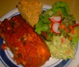 ENCHILADAS WITH SOUTHWESTERN SAUCE