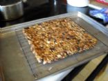dried fruit and nut granola bar