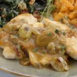 Chicken Breasts with Grape Shallot Sauce