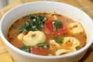 Tortellini Tomato Spinach Soup