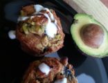 Gluten Free Blueberry Avocado Muffins