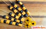 Olive & Cheese Halloween Snack Kabobs
