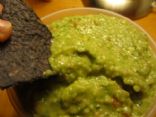 Lightened up guacamole