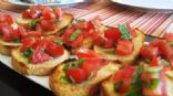 Bruschetta on Sour Dough