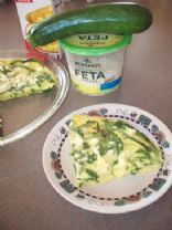Spinach & Zucchini Egg Beater Frittata