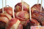Slow Cooker Bacon-Wrapped Turkey & Apple Meatballs