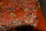 Stuffed Bell Peppers w/ Black Beans