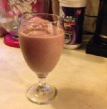 Chocolate Strawberry Soy Protein Smoothie