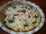 Reduced fat Spinach and Feta Frittata