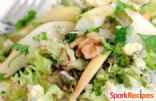 Apple-Escarole Salad with Gorgonzola and Walnuts