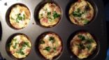 Eggs Benedict Casserole serving size 1 large muffin 