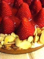 Strawberry Almond Tart