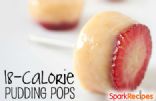 Mini Strawberry-Peach Freezer Pops