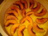 Fresh Peach Genoise