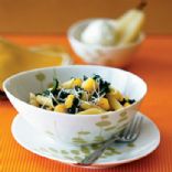 Acorn Squash and Kale Over Penne
