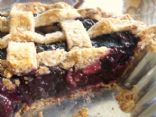 Honeyed Date Blueberry Pie