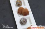 Not-So-Sweet Chocolate Walnut Truffles