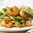 Paprika Shrimp & Green Bean Saute