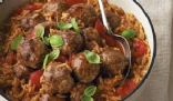 Meatballs with Tomato Risoni