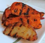 Spiced Grilled Mixed Potato Wedges