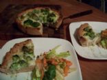 Deep Dish Broccoli Pizza 