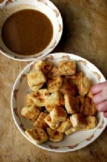 Roasted Tofu with Dipping Sauce