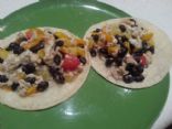 Black Bean & Egg White Breakfast Tacos