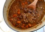 Beef Barley Soup in the Slow Cooker