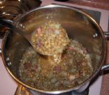 Lentil, Ham and Potato Soup