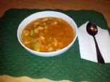 Spicy Cabbage & Chicken Soup