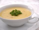 Potato Soup with Gruyere Cheese