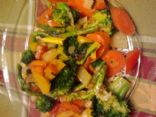 Gingery Vegetable Stir Fry