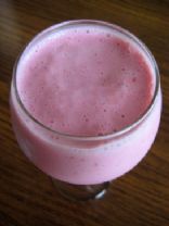 Sarah's Strawberries and Cream Protein Smoothie
