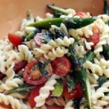 Pasta Salad with Asparagus, Basil, and Grape Tomatoes