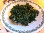 Stirfry Spinach with Garlic