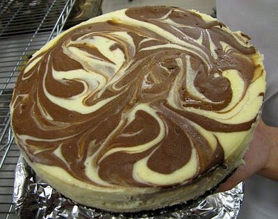 Chocolate Swirl Cheesecake Recipe  SparkRecipes