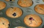 blueberry oat muffins