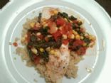 20 minute Salsa Tilapia 