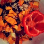 Slow Cooker Squash Stuffed Peppers