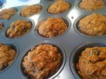 Vegan Carrot Raisin Walnut Muffins